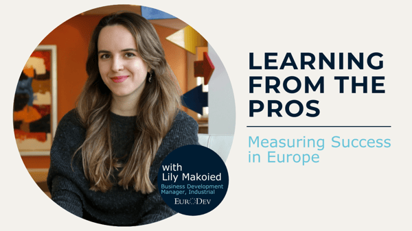 Lily Makoied, business development manager, Sales in Europe