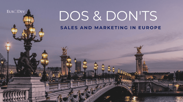 marketing in Europe, digital in Europe, sales in Europe