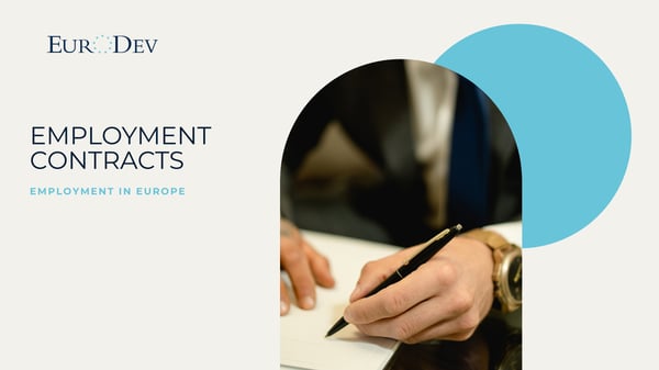 Employment Contracts in Europe